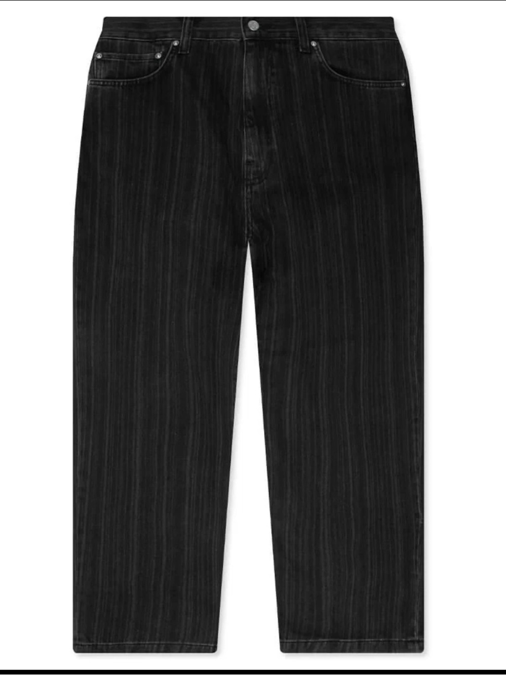 Carhartt WIP Black Relaxed Straight Jeans